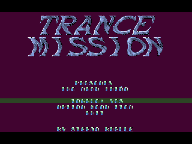 Menu Intro