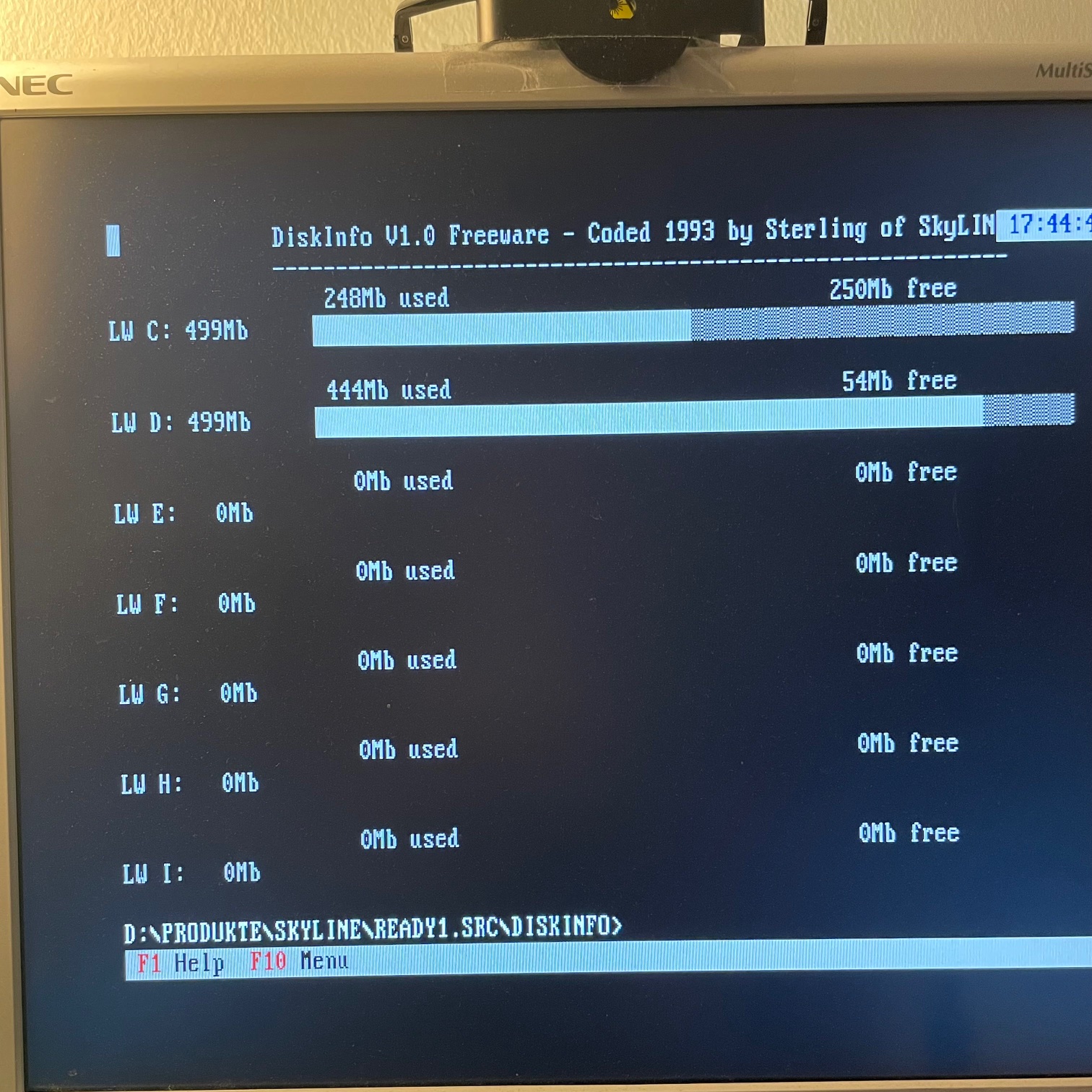 DiskInfo V1.0