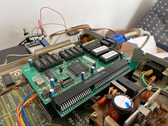 ET4000 card detail and wiring