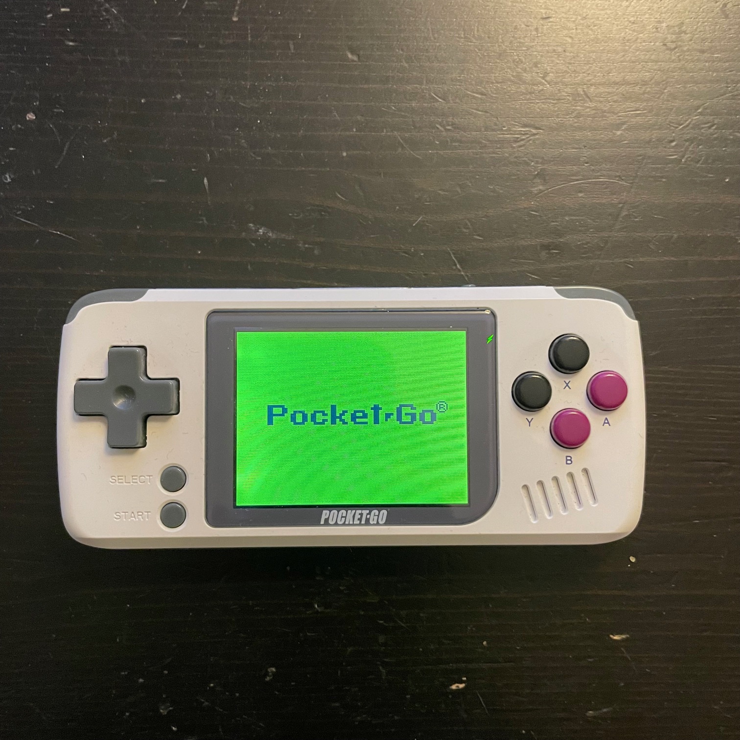 PocketGo boot screen