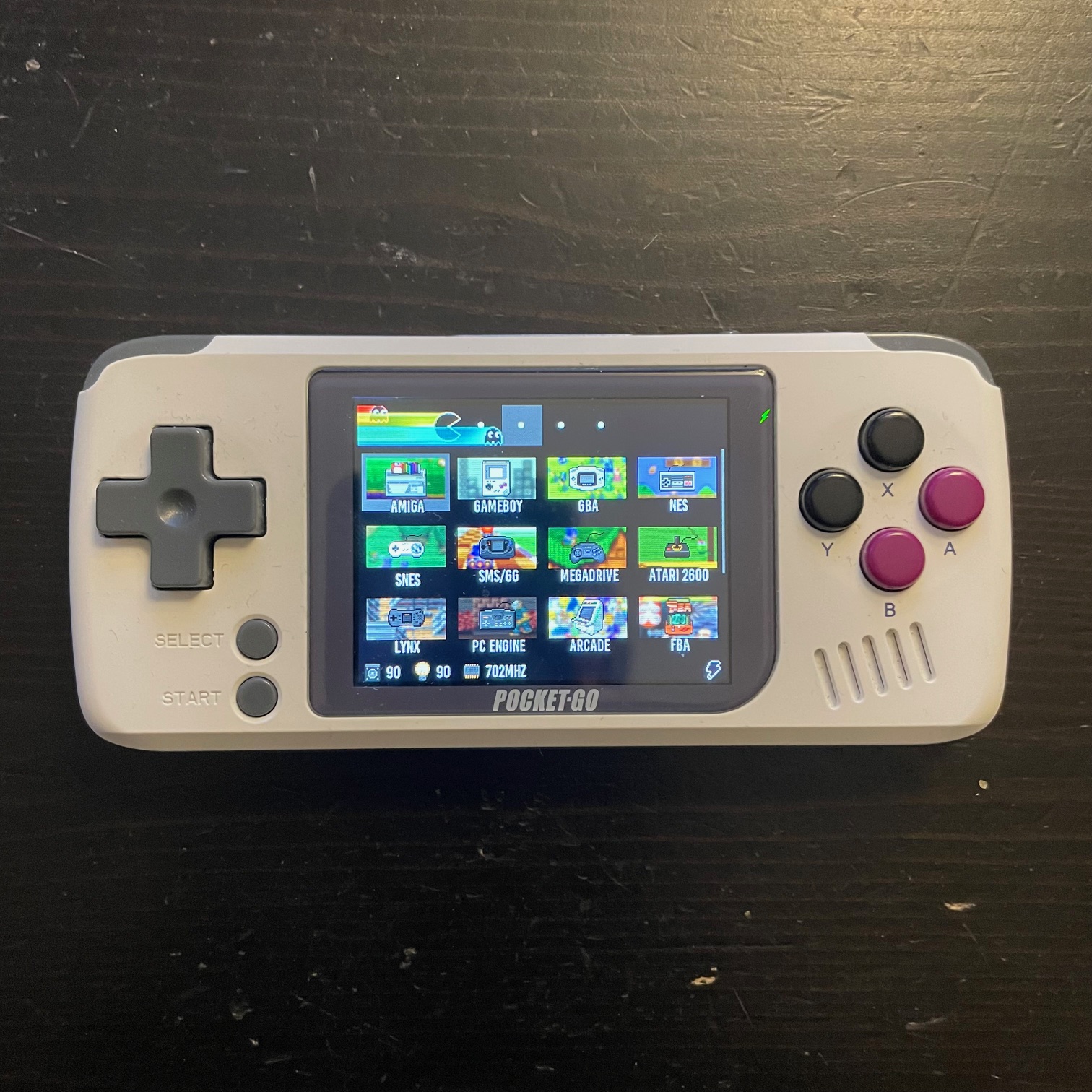 PocketGo system selection