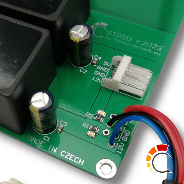 STPSU power supply installation