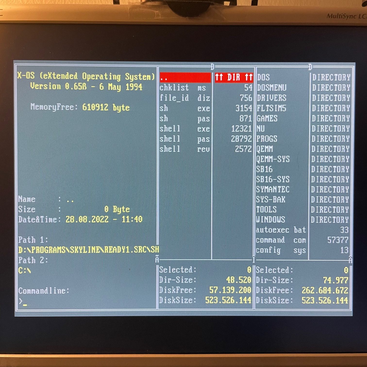 X-OS file manager