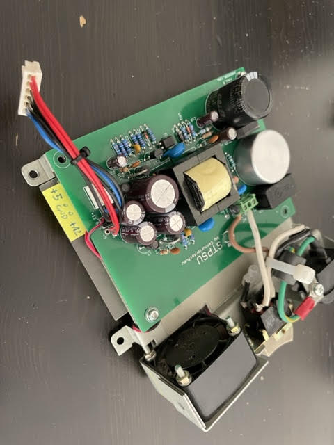 The STPSU installed in the Mega ST