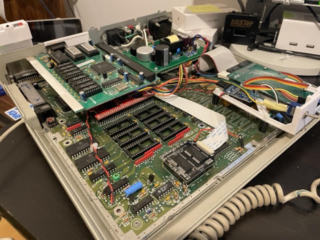Gotek floppy emulator rear view