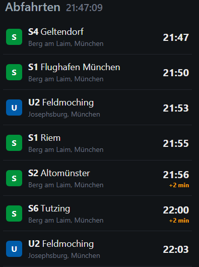 Screenshot der Webseite