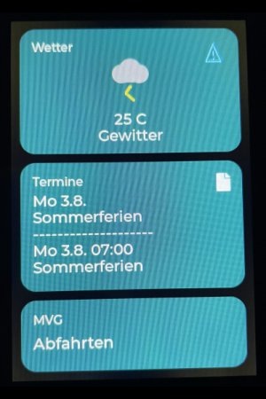 Hauptbildschirm